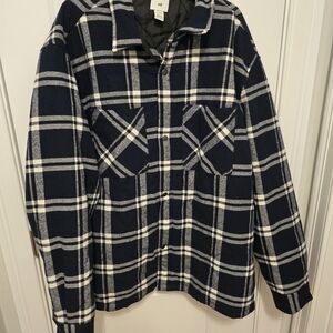 H&m flannel jacket